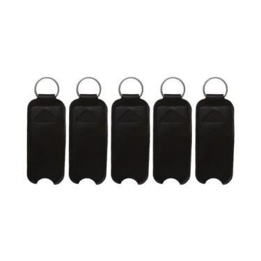 Imagem de Capa De Couro PU Para Chaveiro, Portátil, Para Protetor Labial, Batom,