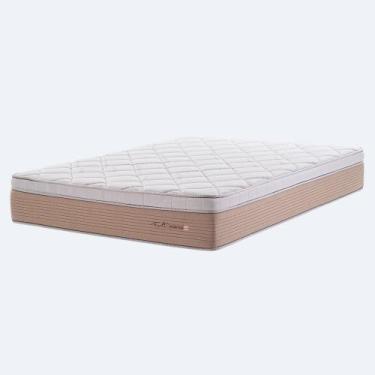 Imagem de Colchão Queen Atlanta 158x198cm Espuma Viscoelástica Molas Ensacadas F