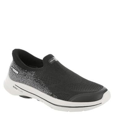 Imagem de Tênis Skechers Go Walk 8 Feminino (Preto/Cinza, BR, Adulto, Numérico, 37)