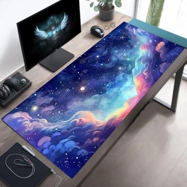 Imagem de Mouse Pad Gamer Vários Modelos Diversos Populares Pop (Galáxia | 1960,80x40cm)