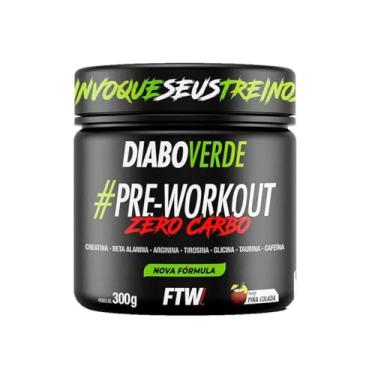 Imagem de Diabo Verde Pre-Workout Zero Carb (300g), Piña Colada