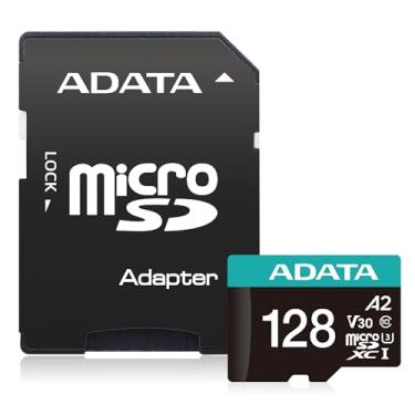 Imagem de Cartão 128gb Micro Sd com adaptador Sd - Classe 10 - Adata Ausdx128gui3v30sa2-ra1