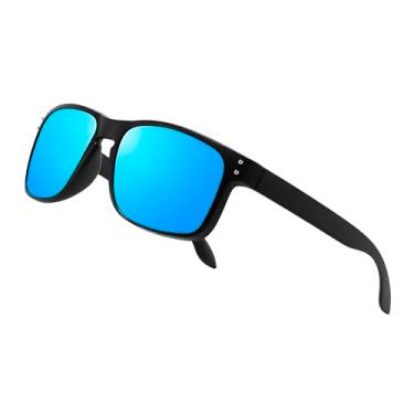 Imagem de Óculos Masculino De Sol Polarizado Square Vintage com Proteção UV400