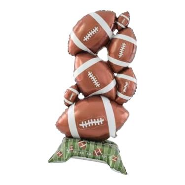 Imagem de oshhni Decoração inflável para festa de futebol, rúgbi, balão temático esportivo para celebrações e eventos em casa, verão, meninos, meninas e crianças.