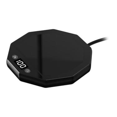 Imagem de DimyFew Aquecedor de xícaras, leite, chá e água, placa aquecedora elétrica para bebidas, tapete para xícara de café para escritório.