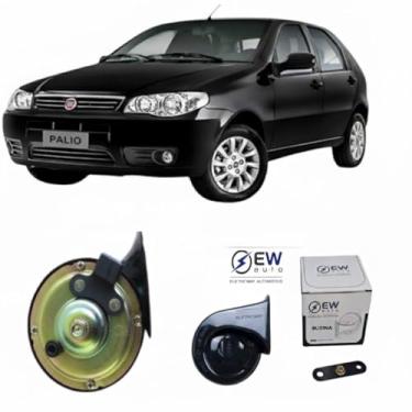 Imagem de BUZINA AUTOMOTIVA CARACOL COM PLUG (2 PINOS) PARA PALIO 2008>2012 - TIGER AUTO