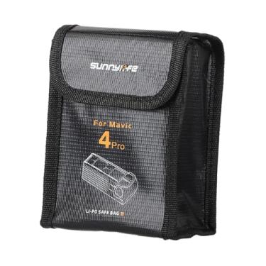 Imagem de Yunhgft Bolsa Lipo à Prova de Fogo E Explosão, Organizadora Externa, Bolsa de Armazenamento Segura, Material Retardante de Chamas, Adequada para Carregar Aces, 13,7 cm x 10,5 cm x 6,9 cm