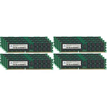 Imagem de Adamanta Atualização de memória de servidor de 256 GB (16 x 16 GB) para Dell PowerEdge R810 DDR3 1066Mhz PC3-8500 ECC registrado 4Rx4 CL7 1,5v