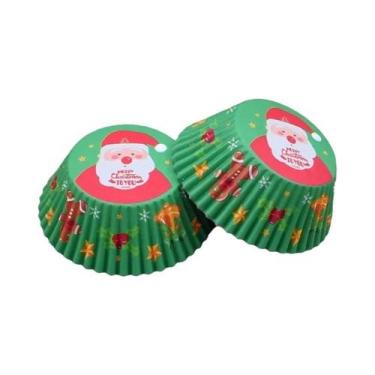 Imagem de Copos De Papel Descartáveis Antiaderentes Em Formato De Árvore De Nata