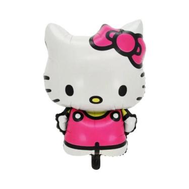 Imagem de Balões De Folha Hello Kitty Pacote Com 5 Decoração De Festa De Anivers