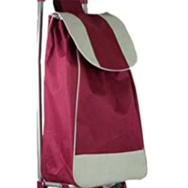 Imagem de Acessórios para carrinho -A bolsa saco capa para -B de feira Compras-C 2 RODA PARA (VENHO,B Carrinho de feira)