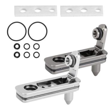 Imagem de KAKUPPA Kit de reparo de isqueiro compatível com Zippo, acessórios de inserção de vedação de vedação de substituição com almofadas de algodão, peças antievaporação para manutenção de inserção