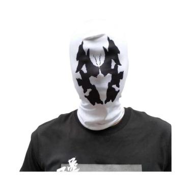 Imagem de Máscara De Cabeça Rorschach Para Cosplay De Anime, Impressão Digital, 