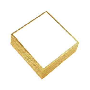 Imagem de predolo Conjunto de 10 Pranchetas Shikishi para Assinaturas - Pranchetas Multiuso para Autógrafos, Cosplay, Convenções e Desenhos, Ouro, S