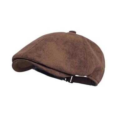 Imagem de Boné Newsboy De material sintético Para Homens E Mulheres, Casual, Ber