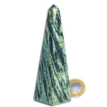Imagem de Obelisco Quartzo Brasil Natural Lapidação Manual 13 a 14cm - Cristaisd