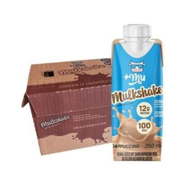 Imagem de Bebida Láctea UHT com 12g de Proteínas +Mu 250ml 12 Unidades-Unissex