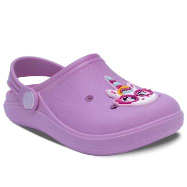 Imagem de Sandalia Babuche Feminino Infantil Menina Chinelo Leve 12.31-Feminino