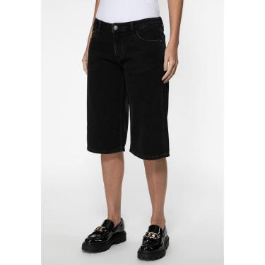 Imagem de Bermuda Guess Sarja Preto-Feminino