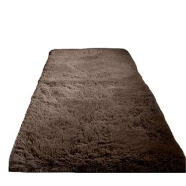 Imagem de Tapete Passadeira 2,00 X 0,60 Mt Sala e Quarto para Sala e Quarto, Fácil de Limpar e Durável, Adapta-se a Residências Brasileiras com Estilos Modernos ou Clássicos(Marrom Escuro)