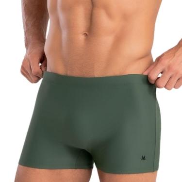 Imagem de Sunga Mash Plus Size Boxer Masculina Adulto com Cordão de Regulagem e Forrada FPS 50 Moda Praia-Masculino