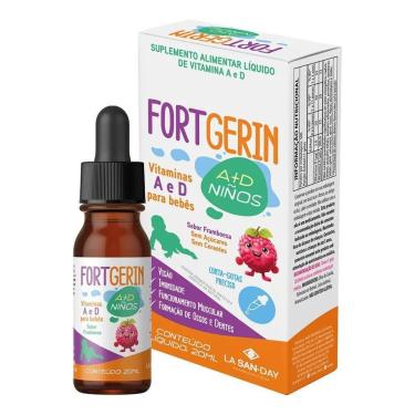 Imagem de Fortgerin Niños Vitamina AD Gotas 20ml La San Day-Unissex