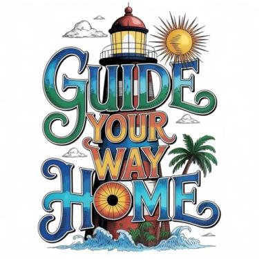 Imagem de LOMSIOY Kit de pendurar arte de diamante para adultos, placa de porta da frente retrô para pendurar ao ar livre, farol dupla face decoração de verão catcers para varanda, pingentes de pintura de