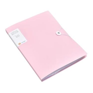 Imagem de Organizador de arquivos 30/60 páginas, bolsa de arquivos A4, pasta de arquivos, armazenamento de papel de teste de estudante, organização de classificação, material de escritório, material de