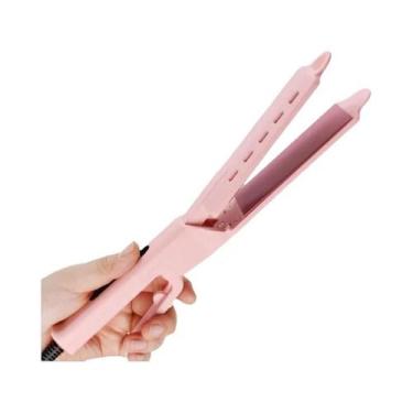 Imagem de Prancha De Cabelo Portátil De Dupla Função, Modelador De Cabelo Com 4 