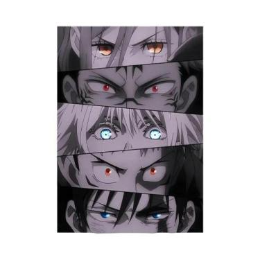 Imagem de Pôster De Anime Jujutsu Kaisen Itadori Yuji Fushiguro Megumi Sukuna Pi
