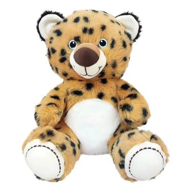 Imagem de Pelúcia Onça Pintada Safari 26cm - CAA Toys
