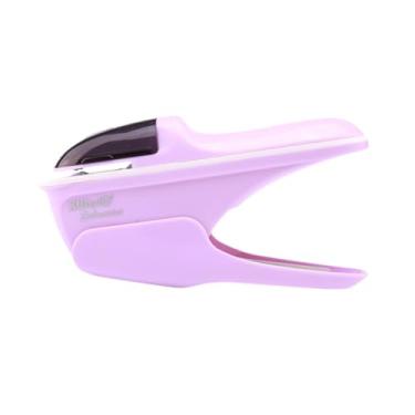 Imagem de Esquirla Grampeador sem furos, grampeador manual para encadernação sem grampos, máquina de grampear grampos, de papel para folhetos, Tolet