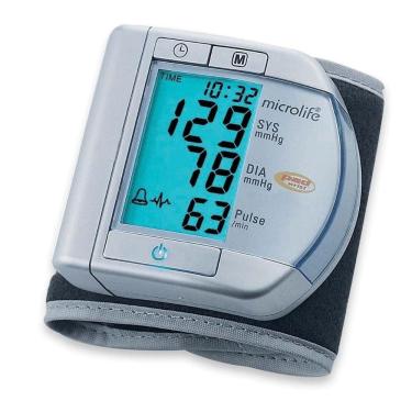 Imagem de Aparelho De Pressão Arterial De Pulso Prata Bpw100 Microlife