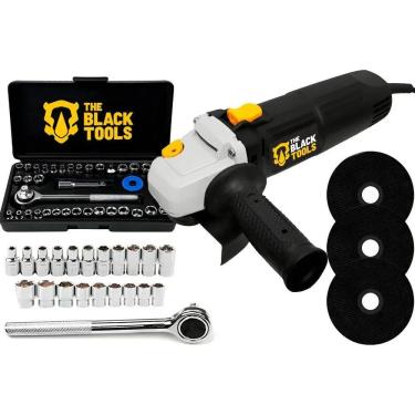 Imagem de Esmerilhadeira 780W + Kit 40 Pçs S - Preto 52049 110V 198814