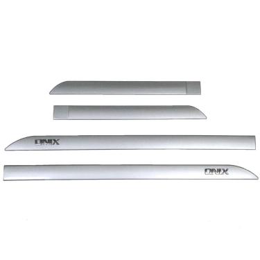 Imagem de Jogo De Friso Lateral Cromado Prata Switchblade Onix