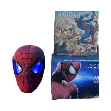 Imagem de Máscara Do Homem-Aranha Com Olhos Móveis, Máscara Eletrônica De Cospla