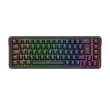 Imagem de Teclado Magnético Gamer Redragon Nova Rgb Ultramag Preto