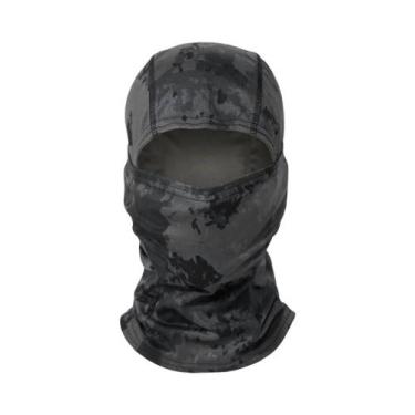 Imagem de Máscara Facial Completa Camuflada Unissex Com Proteção Solar, Respiráv