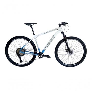 Imagem de Bicicleta Aro 29 Ksx Sd7 12v Garfo Com Trava K7 11/50 Freios Hidráulicos Kit 1x12 - Azul Zimbro/branco Tam. 19