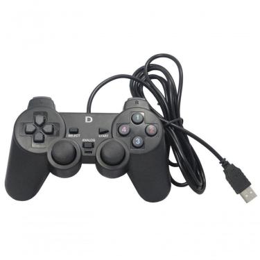 Imagem de Controle Playstation 2 Usb Manete Pc Analógico
