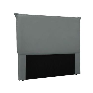 Imagem de Cabeceira Cama Box Queen 160 Cm Garden Veludo S04 Cor Cinza