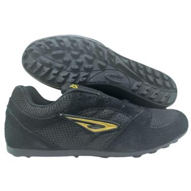 Imagem de Chuteira Diavolo Couro Trainer Futebol Society PVC-Masculino