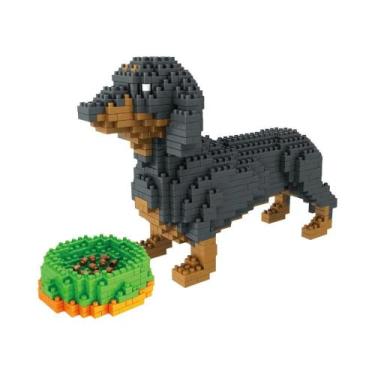 Imagem de Kit De Blocos De Montar Mini Dachshund Corgi Poodle, Brinquedo Educati