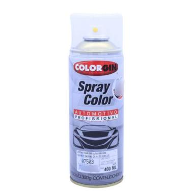 Imagem de Verniz rapido alto brilho automotivo spray colorgin 400ml - SHERWIN-WI