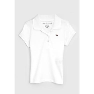 Imagem de Camisa Polo infantil branca - boutique kids, G