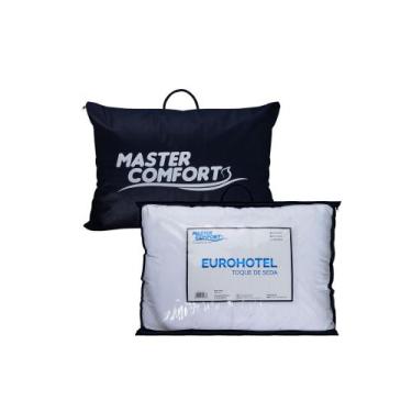 Imagem de Travesseiro Fibra Siliconada Eurohotel 70x50 Linha Hotel - Master Comf