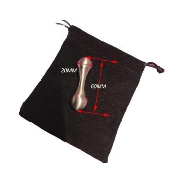 Imagem de Rolo Fidget De Aço Inoxidável: Brinquedo Antiestresse Para Autismo, TD