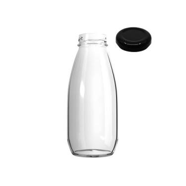 Imagem de 30 Garrafas de Vidro 300ml Rosca 38mm com Tampa de Metal - Embaleve Co