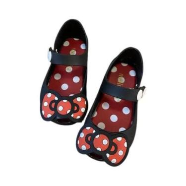 Imagem de Sandálias De Gelatina À Prova D'água Para Meninas, Desenho Animado Da 