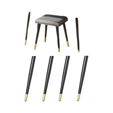 Imagem de Pés De Móveis De Metal (4 Peças) - Acessórios De Reposição Para Mesa, 